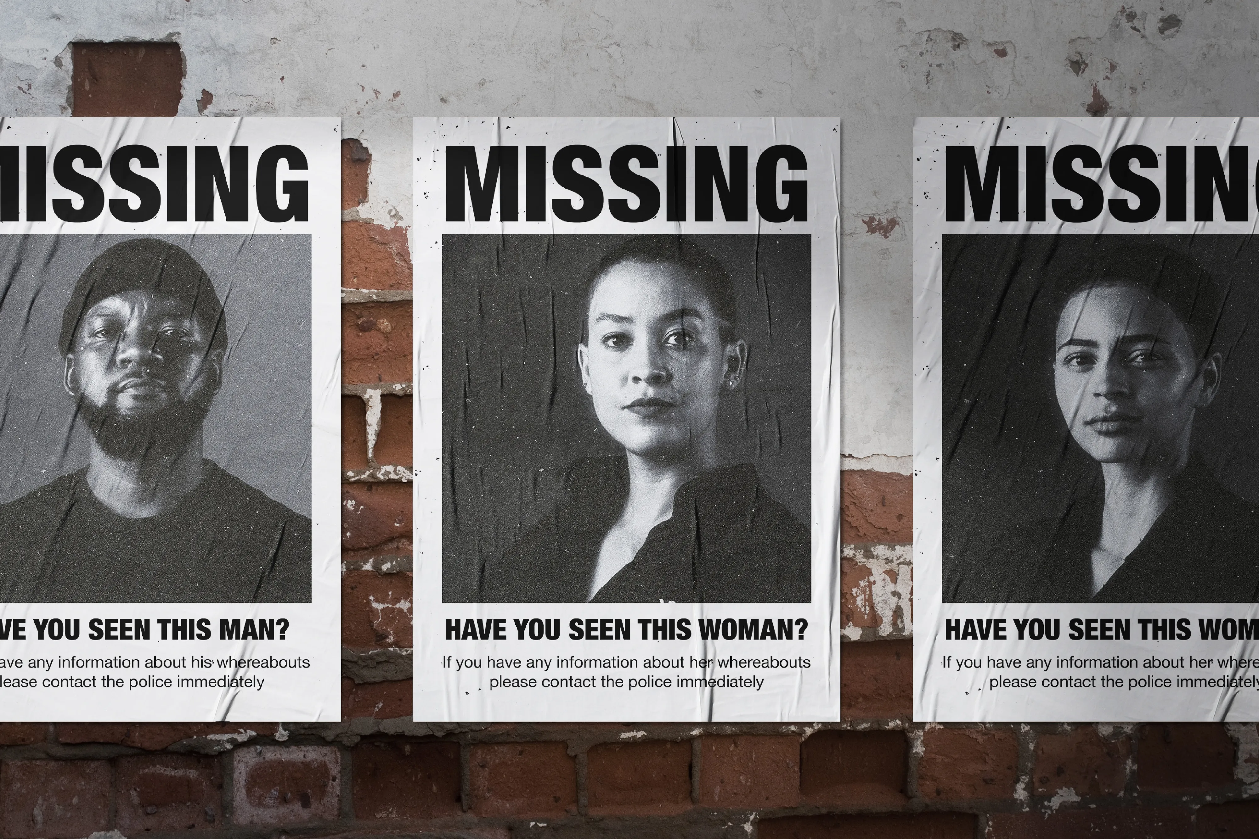 Missing persons posters