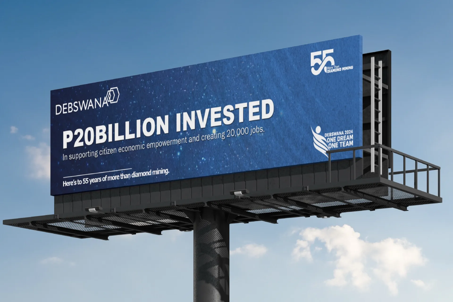 Debswana campaign artwork 1